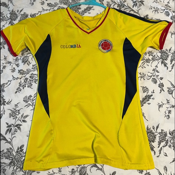 Tops - Vintage Colombia Soccer Jersey